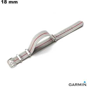 Gray 18mm Garmin Quality Smart Watch Nylon Bracelet