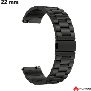 Bracelet Huawei Noir 22 mm de montre connectée Titane de qualité