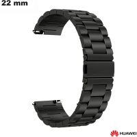 Bracelet Huawei Noir 22 mm de montre connectée Titane de qualité
