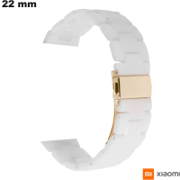 Armband Weiß 22 mm Xiaomi Smartwatch Resin: Kostenloser Versand