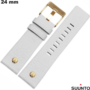 Bracelet montre intelligente 24 mm Suunto Blanc | Livraison Gratuite