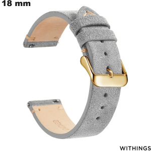 Verkauf Armband Stil handgefertigte Uhr Grau Leder Withings