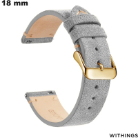 Verkauf Armband Stil handgefertigte Uhr Grau Leder Withings