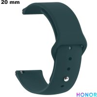 Verkoop Smartwatch Armband Groen Rubber Honor 20mm