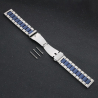 Armband 22mm Edelstahl Samsung Silber \ Versand in 24h