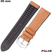 Braccialetto Marrone Silicone per orologio intelligente Polar economico
