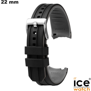 Acheter Bracelet Ice Watch pour montre Silicone Noir 22 mm