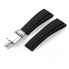 Rolex Rubber Bracelet for 20mm Watch Black ● Free Shipping