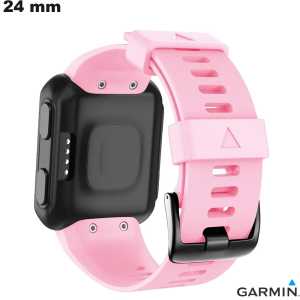 Bracelete Garmin para relógio de borracha 24mm Rosa de qualidade