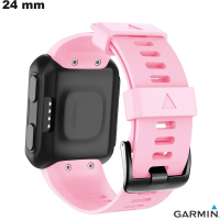 Bracciale Garmin per orologio Caucciù 24mm Rosa di qualità