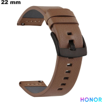 Bracelet Marron 22 mm intemporel montre Honor