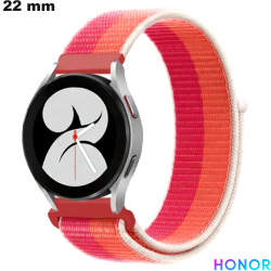 Bracelet Honor Orange 22mm Nylon de montre connectée