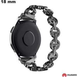 Acquistare Bracciale in Acciaio Inossidabile 18mm Nero Huawei per smartwatch