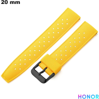 Bracciale per orologio intelligente in caucciù 20 mm Honor di qualità