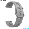 Bracciale Honor de montre Caoutchouc Grigio 20mm # Spedizione Gratuita