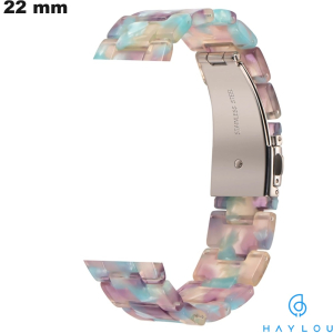 Vendita Bracciale per Orologio in Resina 22 mm Multicolore Haylou