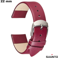 Bracelet Violet pour montre 22mm Cuir véritable Suunto pas cher