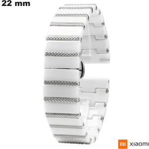 Vendita Bracciale 22 mm Bianco orologio connesso Ceramica Xiaomi