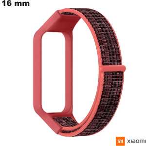 Armband Stoff 16 mm Smartwatch Rot Ski Xiaomi von hoher Qualität Armband Stoff 16 mm Smartwatch Rot Ski Xiaomi von hoher Qualität