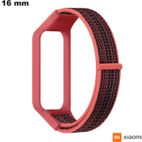 Braccialetto in tessuto da 16 mm per smartwatch Rosso Sci Xiaomi di qualità