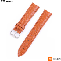 Krokodillenleren smartwatchband 22 Xiaomi | Levering binnen 24u