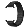 Bracelet 22mm pour montre Noir Samsung Tissu