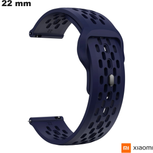 Bracciale in cauciù smartwatch Blu 22mm Xiaomi ● Spedizione gratuita da 20€