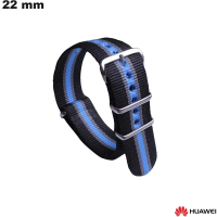 Armband Huawei Smartwatch Nylon Schwarz 22 mm: Versand in 24h