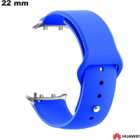 Vente Bracelet Silicone Bleu de smartwatch Huawei 22 mm