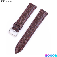 Acquista Bracciale Marrone Honor 22mm smartwatch in Vera Pelle