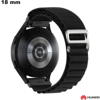 Acheter Bracelet de montre intelligente 18 mm Noir Huawei Nylon