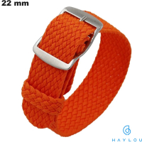 Braccialetto Haylou Arancione Tessuto 22 mm smartwatch # Qualità Premium