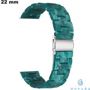 Pulsera Haylou Verde de reloj inteligente Resina 22mm de calidad