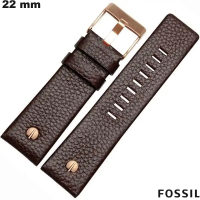 Comprar pulsera de cuero auténtico para reloj 22mm marrón Fossil