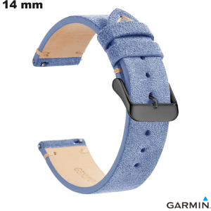 Pulseira 14mm Garmin smartwatch vintage Azul: Frete Grátis