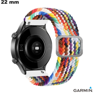 Pulseira 22mm Tecido Elástico Garmin \ Porta a 3,99€