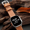 Bracelet Huawei Marron Cuir Synthétique 18 mm universel de qualité