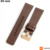 Bracciale Xiaomi per orologio 22mm Marrone Pelle vera di qualità