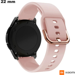 Armband 22 mm Xiaomi Silicone Roze smartwatch