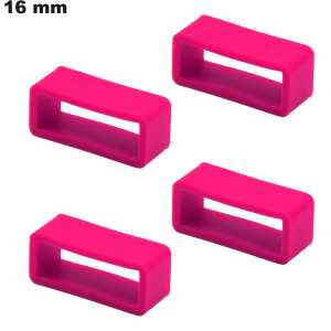 4 Passanten 16mm armband Roze Rubber \ Snelle Verzending 4 Passanten 16mm armband Roze Rubber \ Snelle Verzending