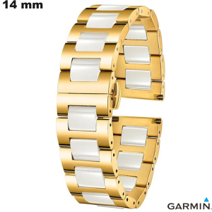 Bracelet Doré Céramique de montre intelligente 14 de qualité
