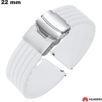 Acheter Bracelet Silicone 22 mm Blanc Huawei pour montre