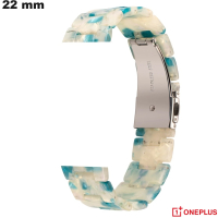 Sale of 22 mm Resin Bracelet for OnePlus Watch White
