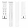 Bracciale 22 mm smartwatch Polar Bianco Caucciù di qualità