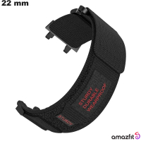 Venta de pulsera Amazfit para reloj inteligente de tela negra de 22 mm