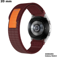 Verkauf des bequemen roten Samsung Smartwatch-Armbands aus Stoff