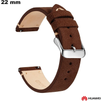 Armband Huawei Braun Echtes Leder 22 mm / Premium-Qualität