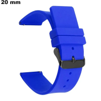Comprar Pulseira de Relógio de Windsurf Azul 20 mm Silicone