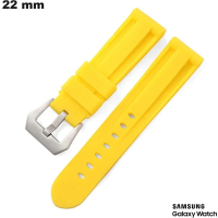 Armbanduhr Smartwatch 22 mm Silikon Samsung Gelb von hoher Qualität