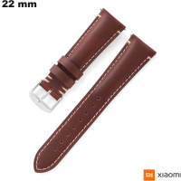 Comprar Pulseira de relógio 22mm Xiaomi Couro verdadeiro Marron